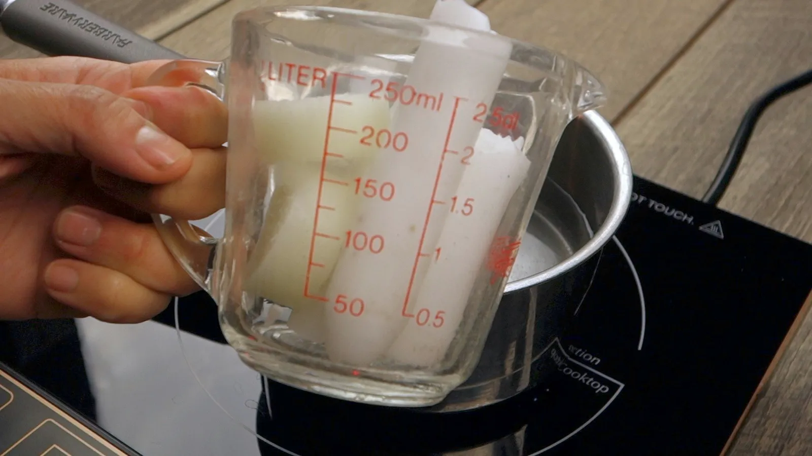 DIY Coffee-Scented Candles from Leftover Wax