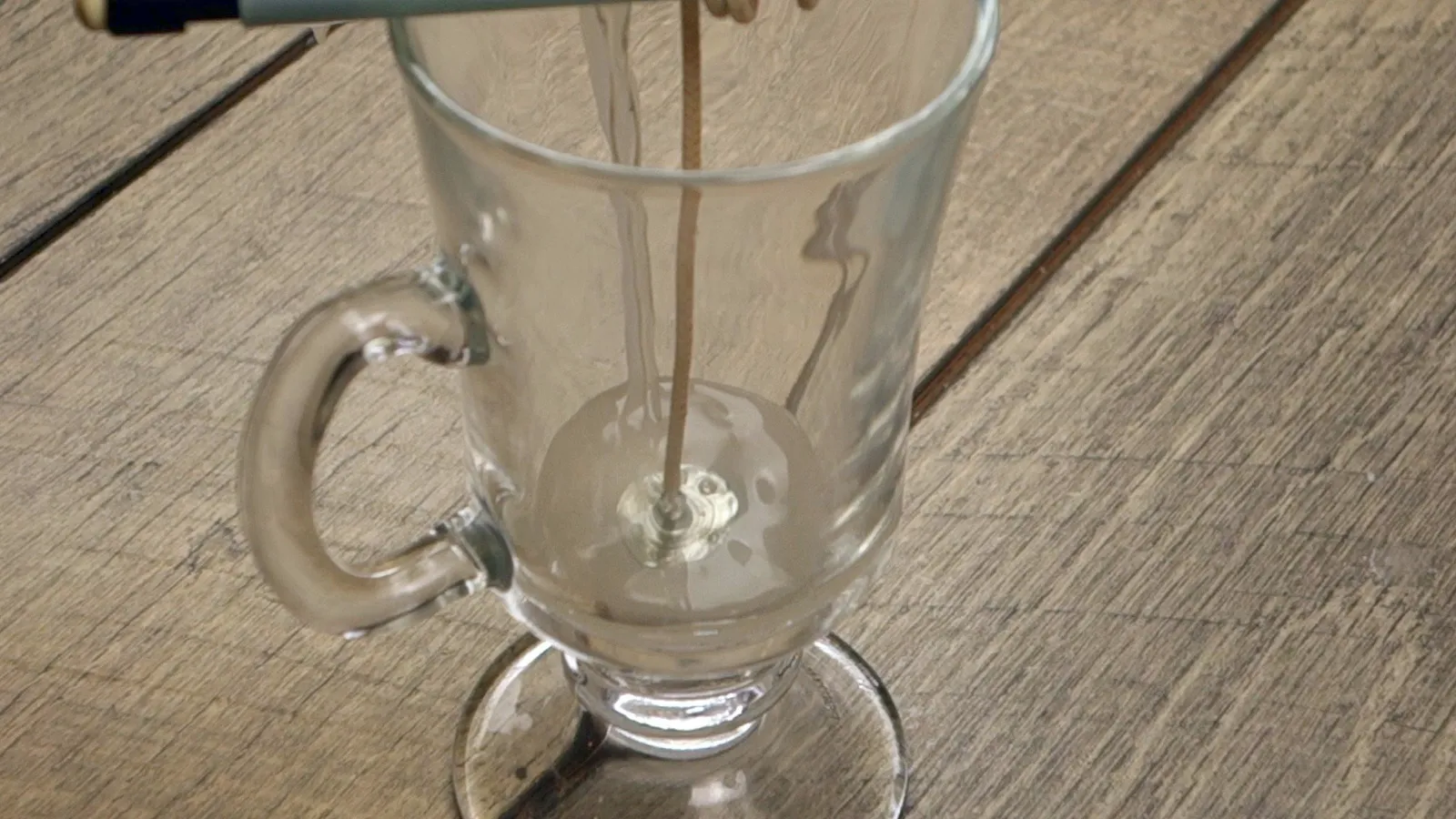 DIY Coffee-Scented Candles from Leftover Wax