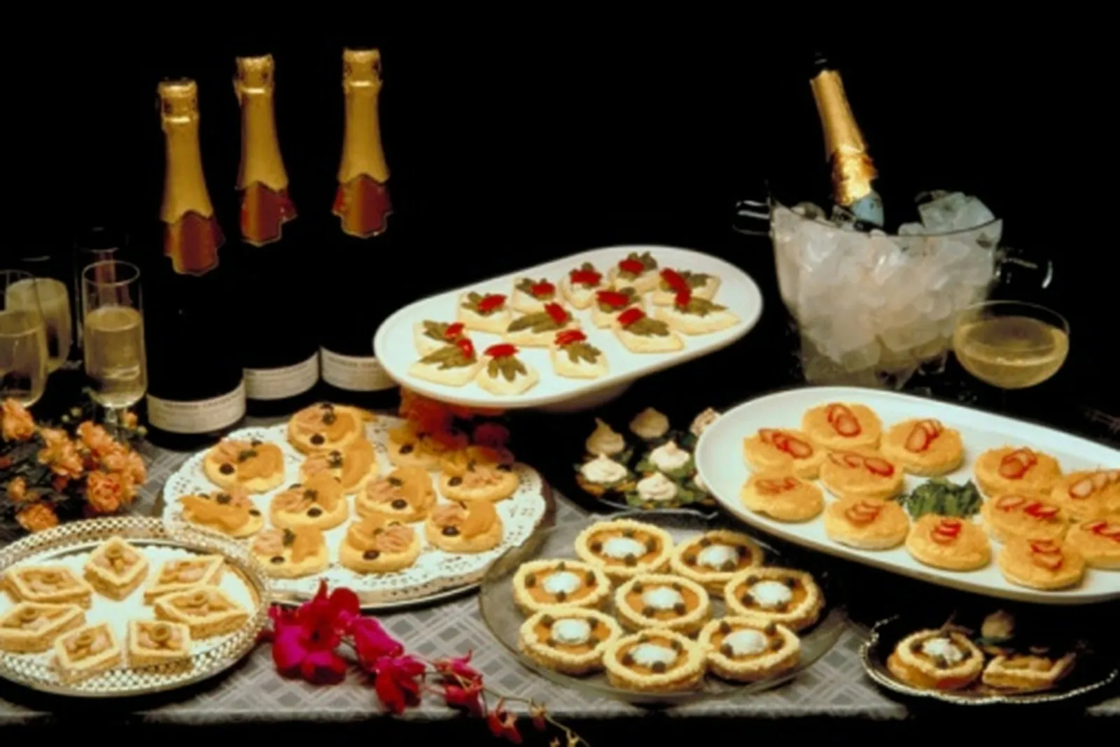 Finger foods are perfect for parties without seated dining, as guests won't have knives and forks.