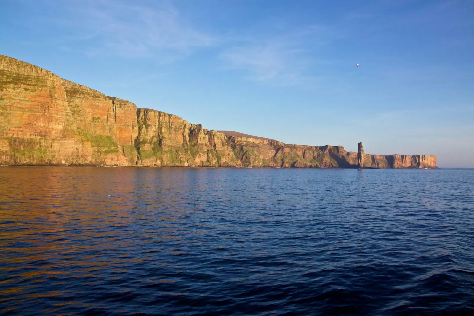 Cliffs on Orkney Islands