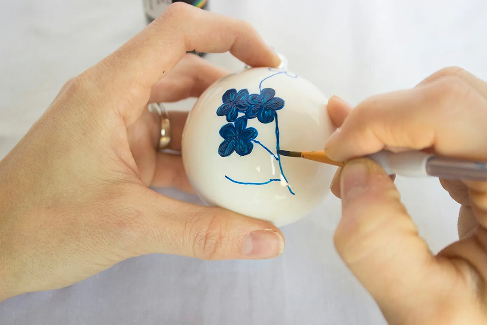 Painting over stems