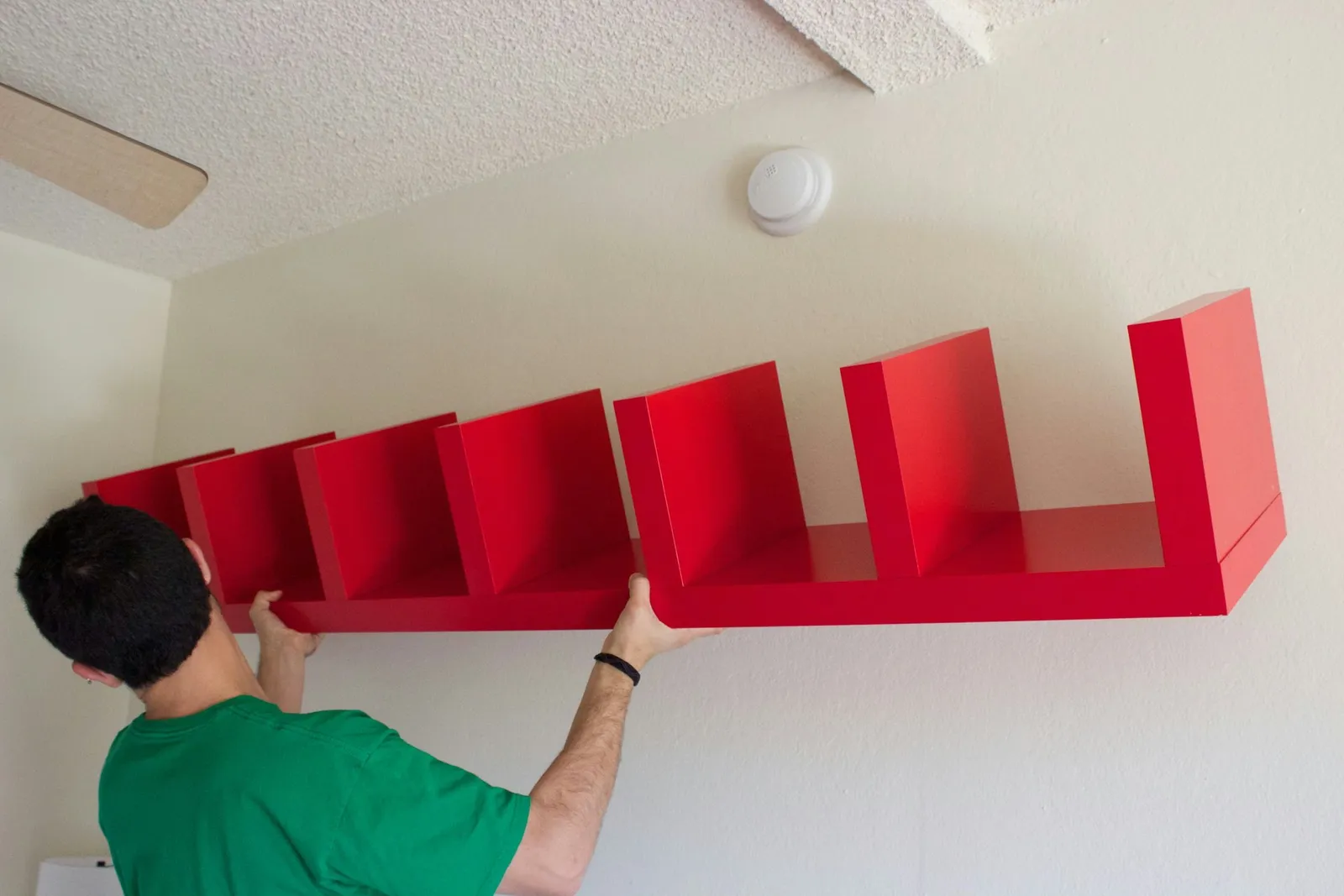 Mounting an IKEA Lack Shelf on Your Wall