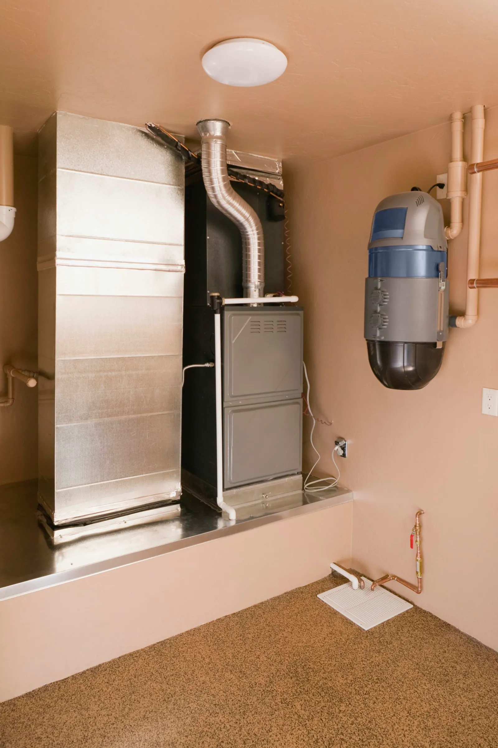 Appliances in basement