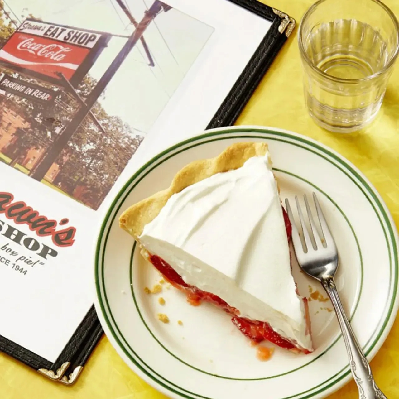Strawn's Eat Shop's Strawberry Icebox Pie