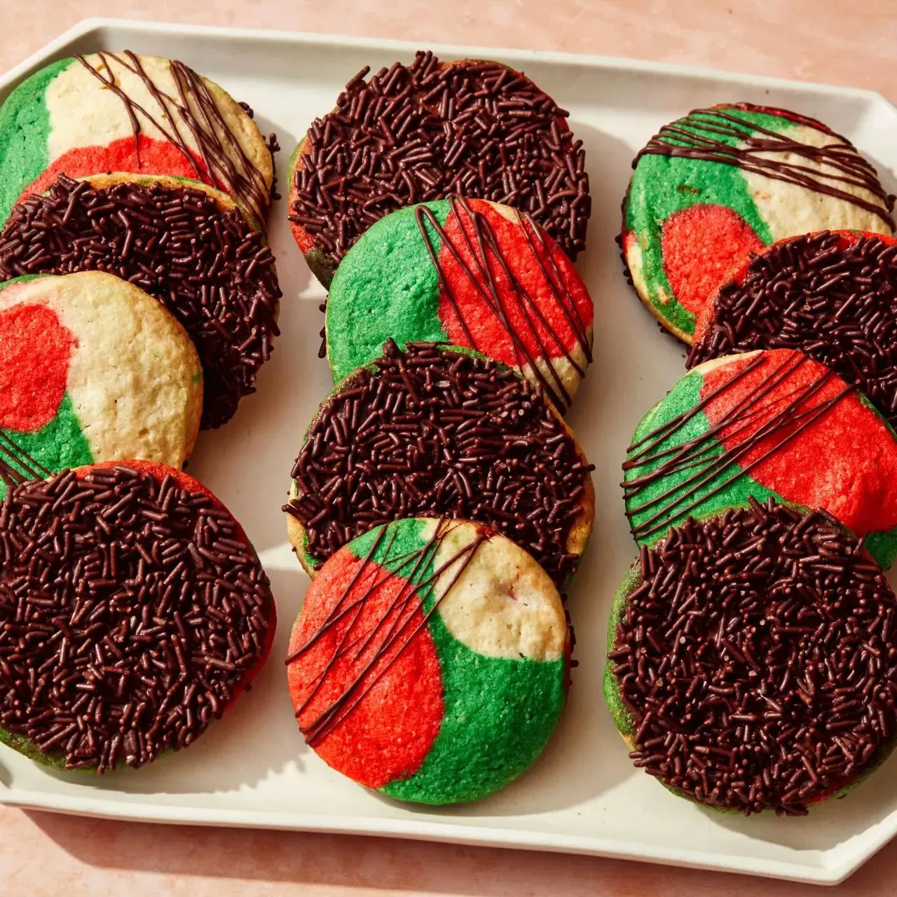 Slice-and-Stuff Italian Rainbow Cookies