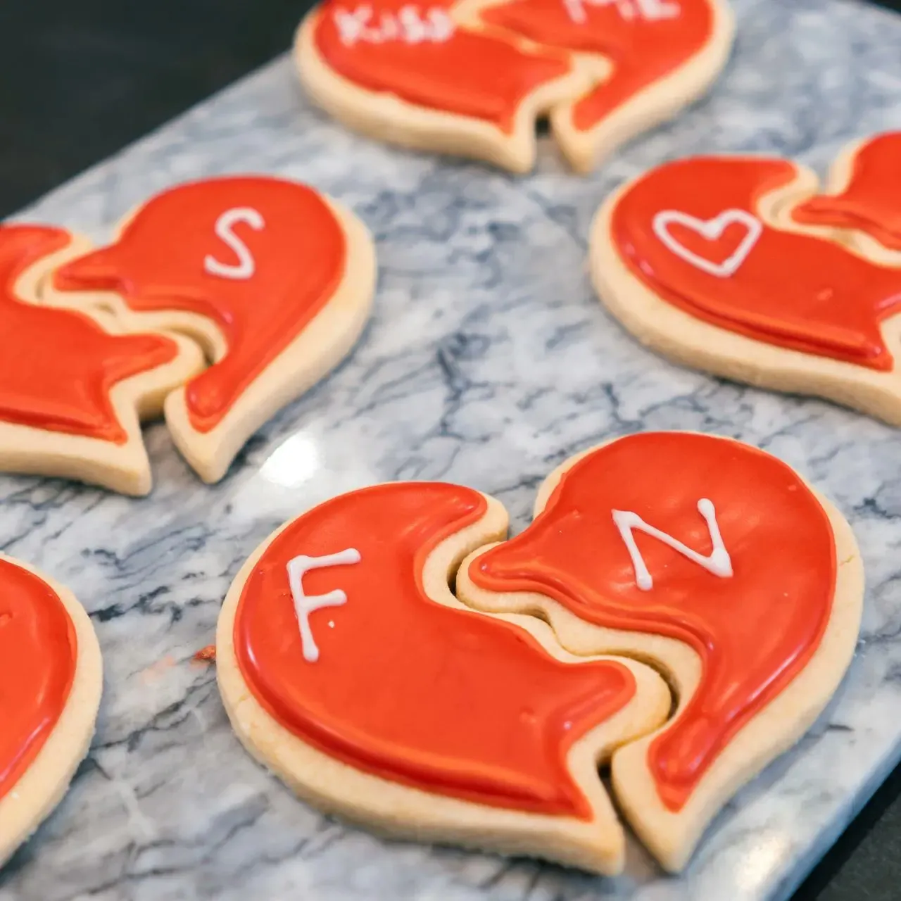 Love Heart Cookie Puzzle