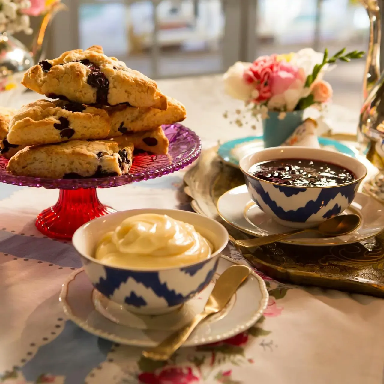 Blueberry-Lemon Scones