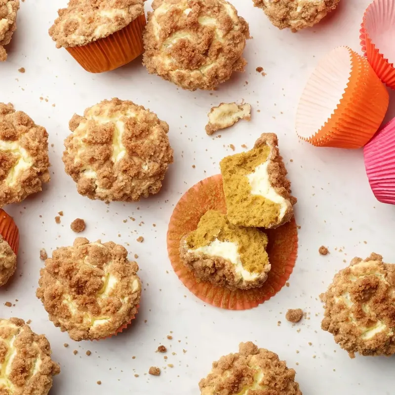 Pumpkin Cream Cheese Muffins