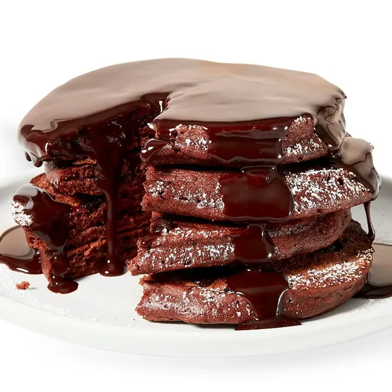 Chocolate Soufflé Pancakes