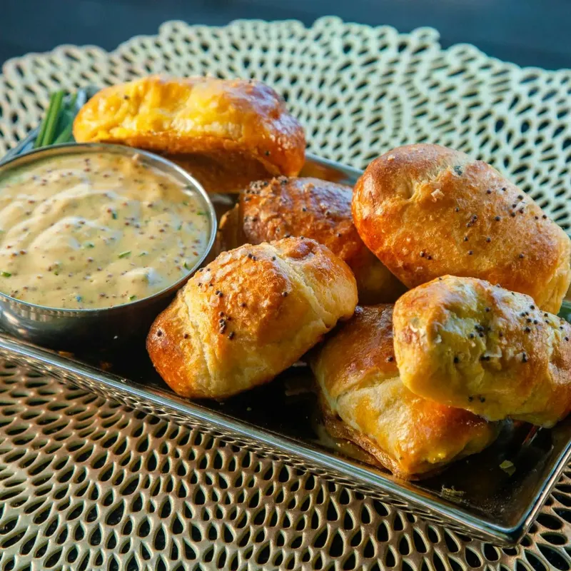 Pigs and Mustard Greens in a Blanket
