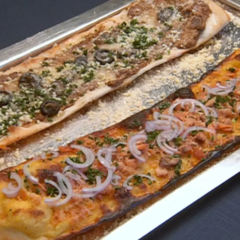 Northwest Passage Pizza (Curry Brandade Pizza)
