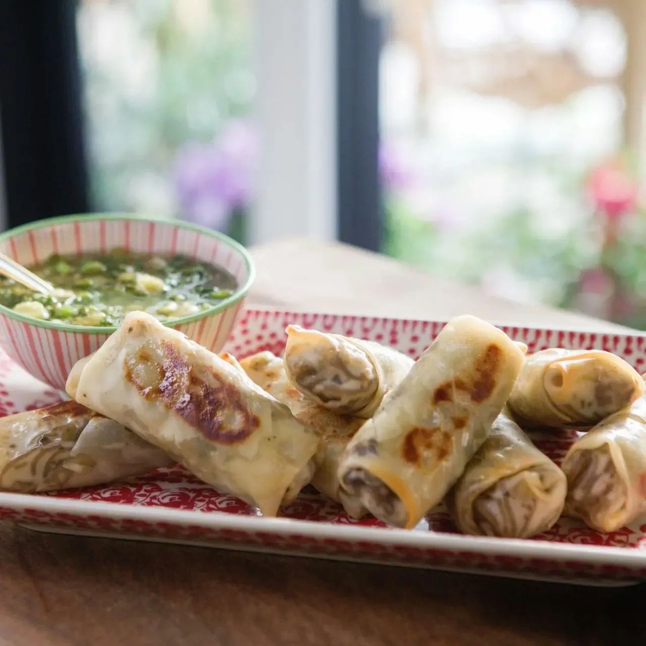 Baked Vegetable Egg Rolls