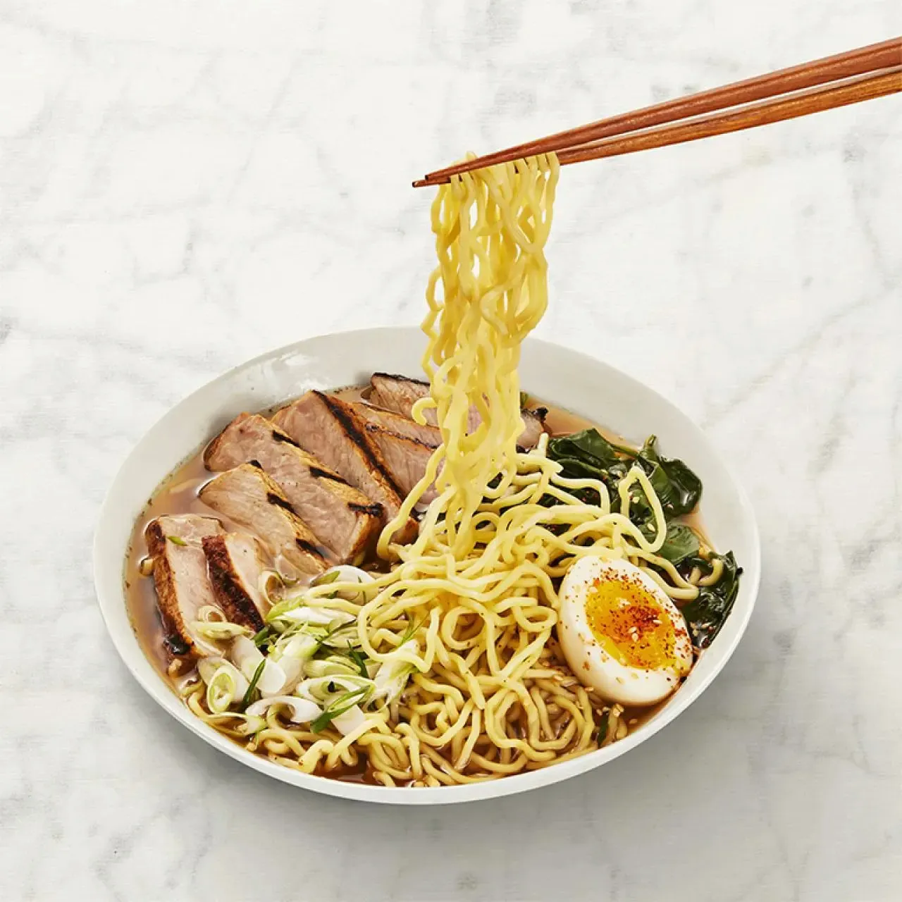 Ramen with Charred Pork