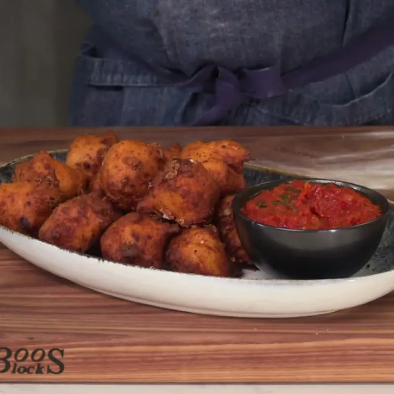 Smoked Mozzarella and Ricotta Fritters