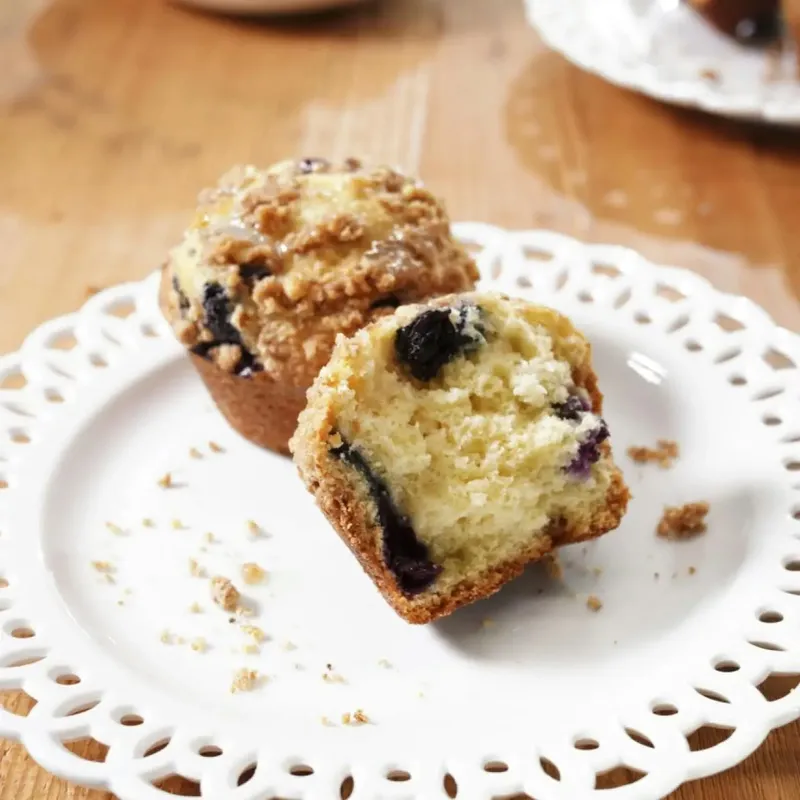 Blueberry Streusel Muffins