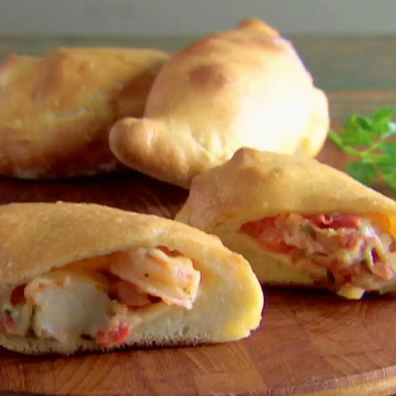 Mini Shrimp Calzones